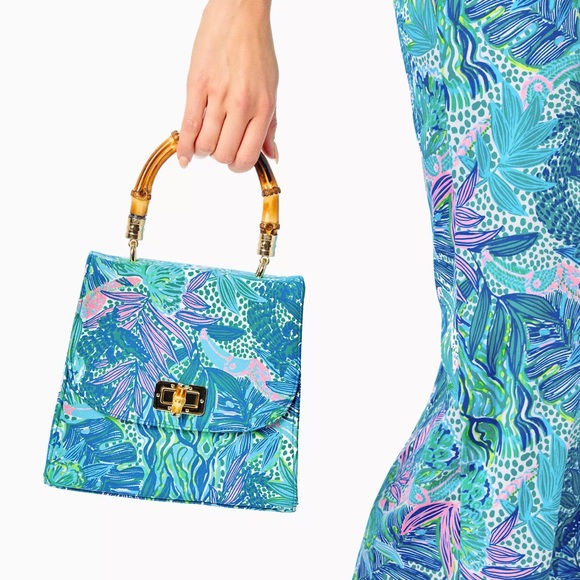 Bamboo Handle Bag - Picture 3 of 5